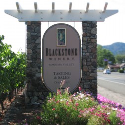 Blackstone Winery Monument Sign