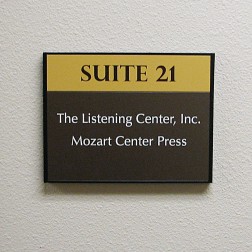 directory sign example